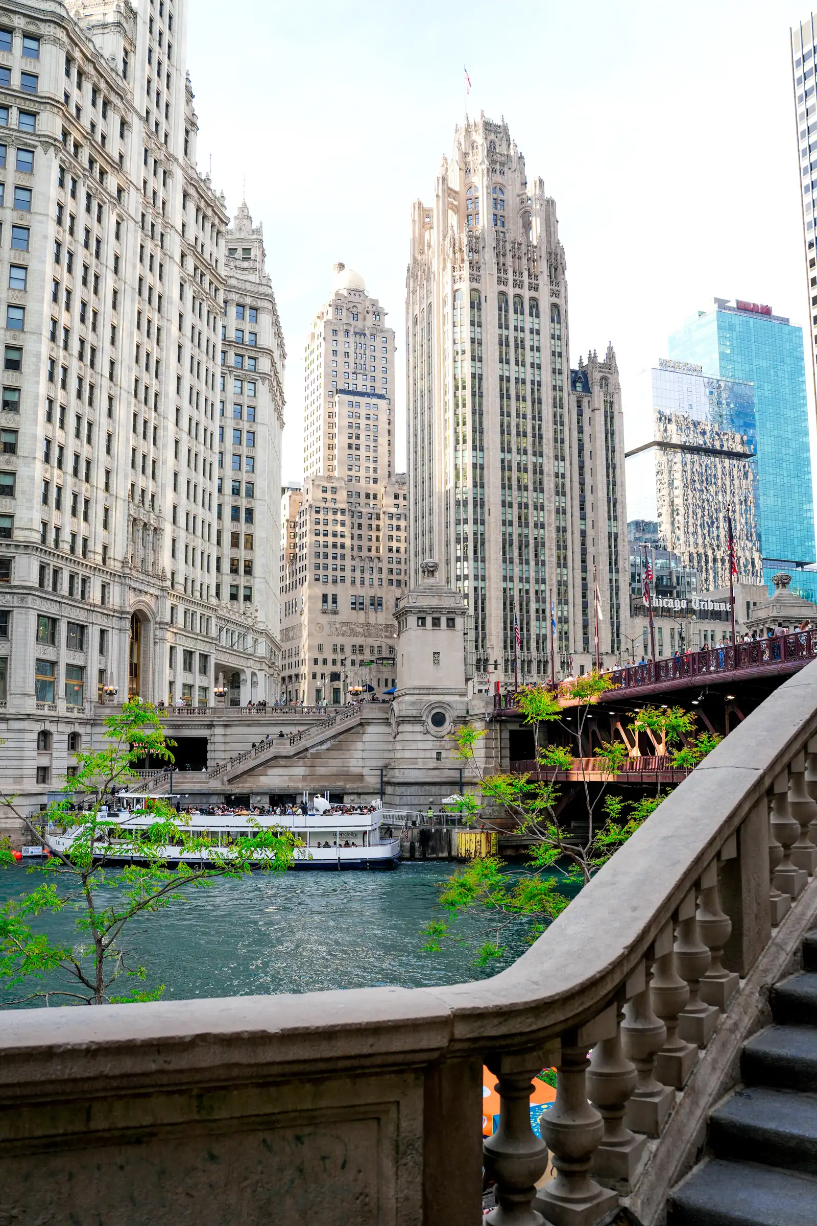 A aquatic view of Chicago. artistique