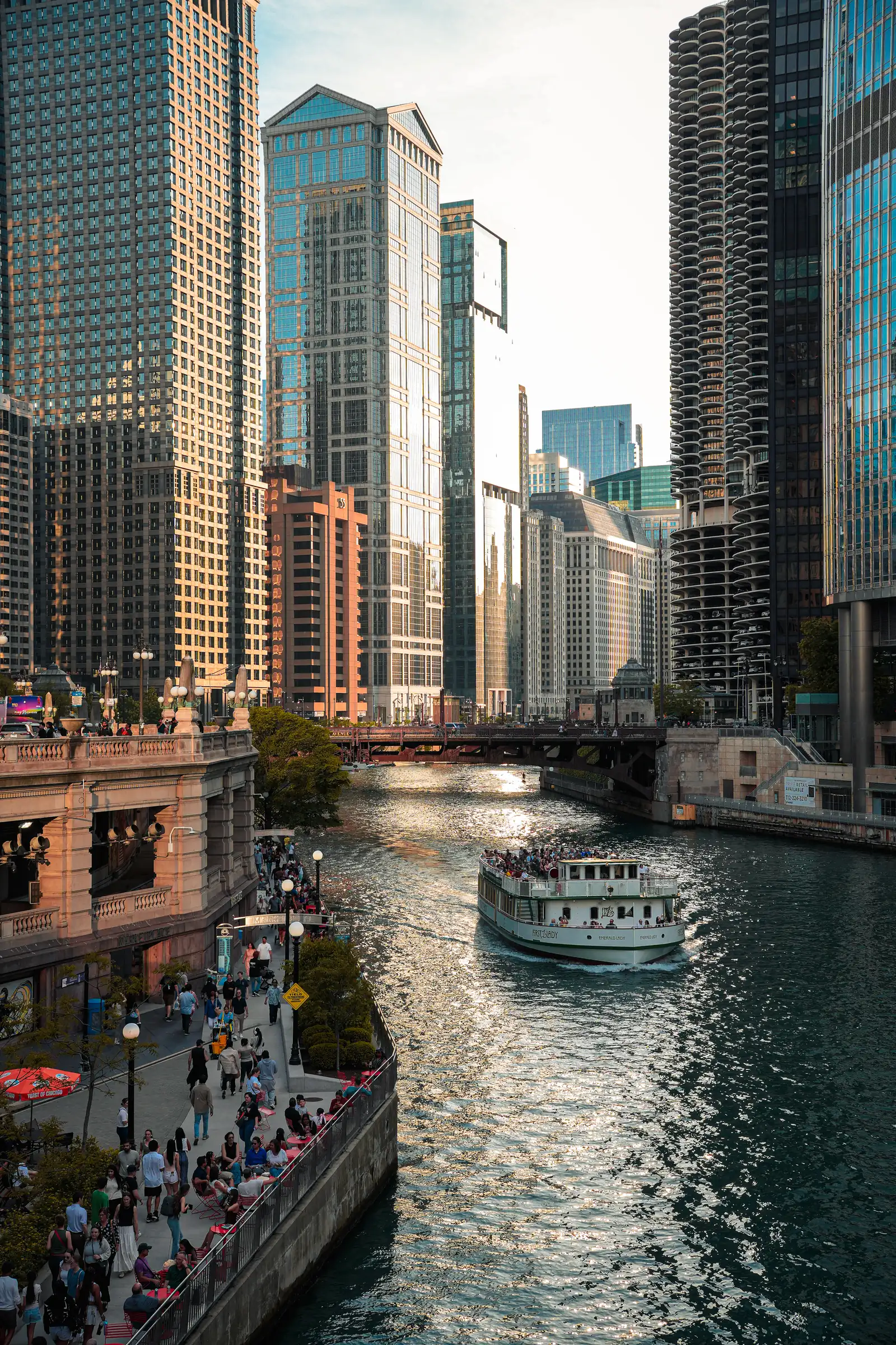 Visual exploration of Chicago, featuring a maritime aesthetic.