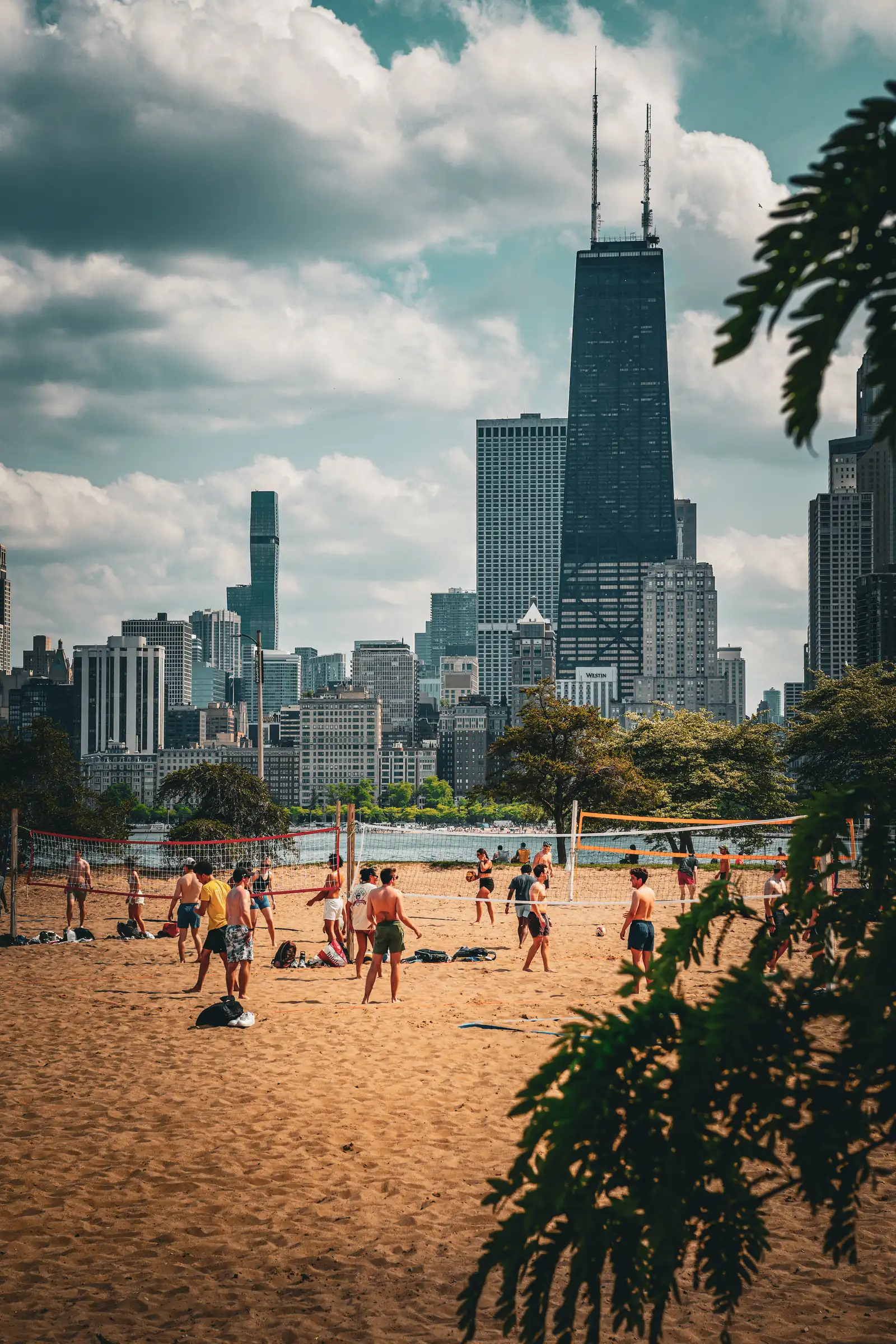 The aquatic atmosphere of Chicago, a artistique shot.