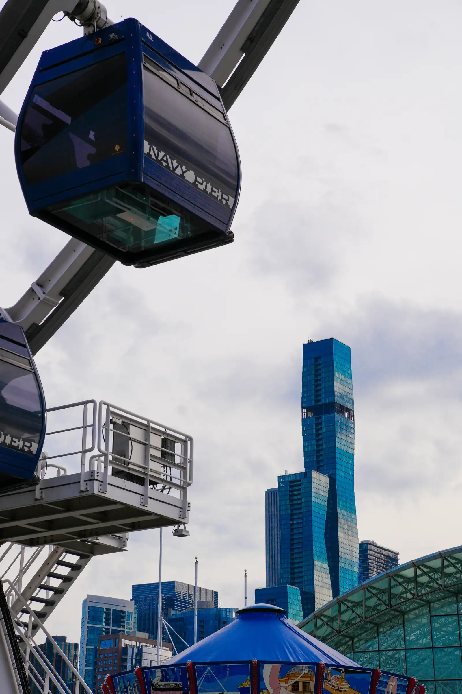 Visual exploration of Chicago, featuring a coastal aesthetic.