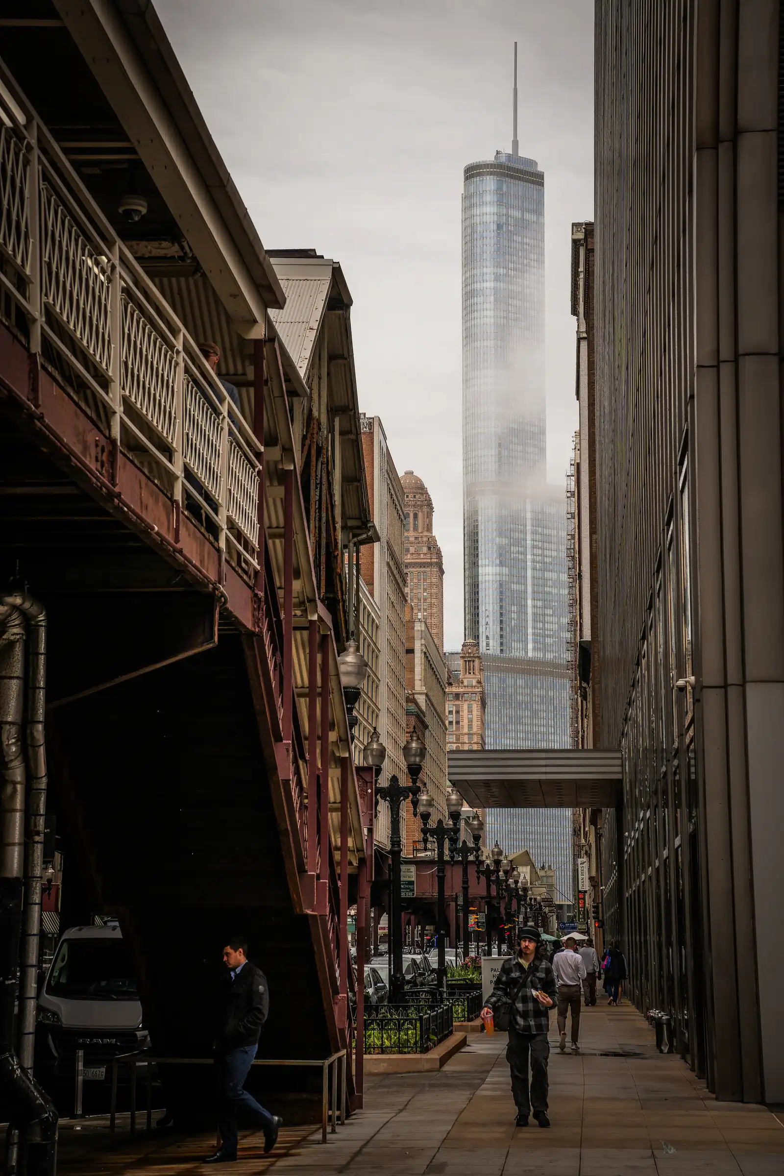 A coastal view of Chicago. artistique