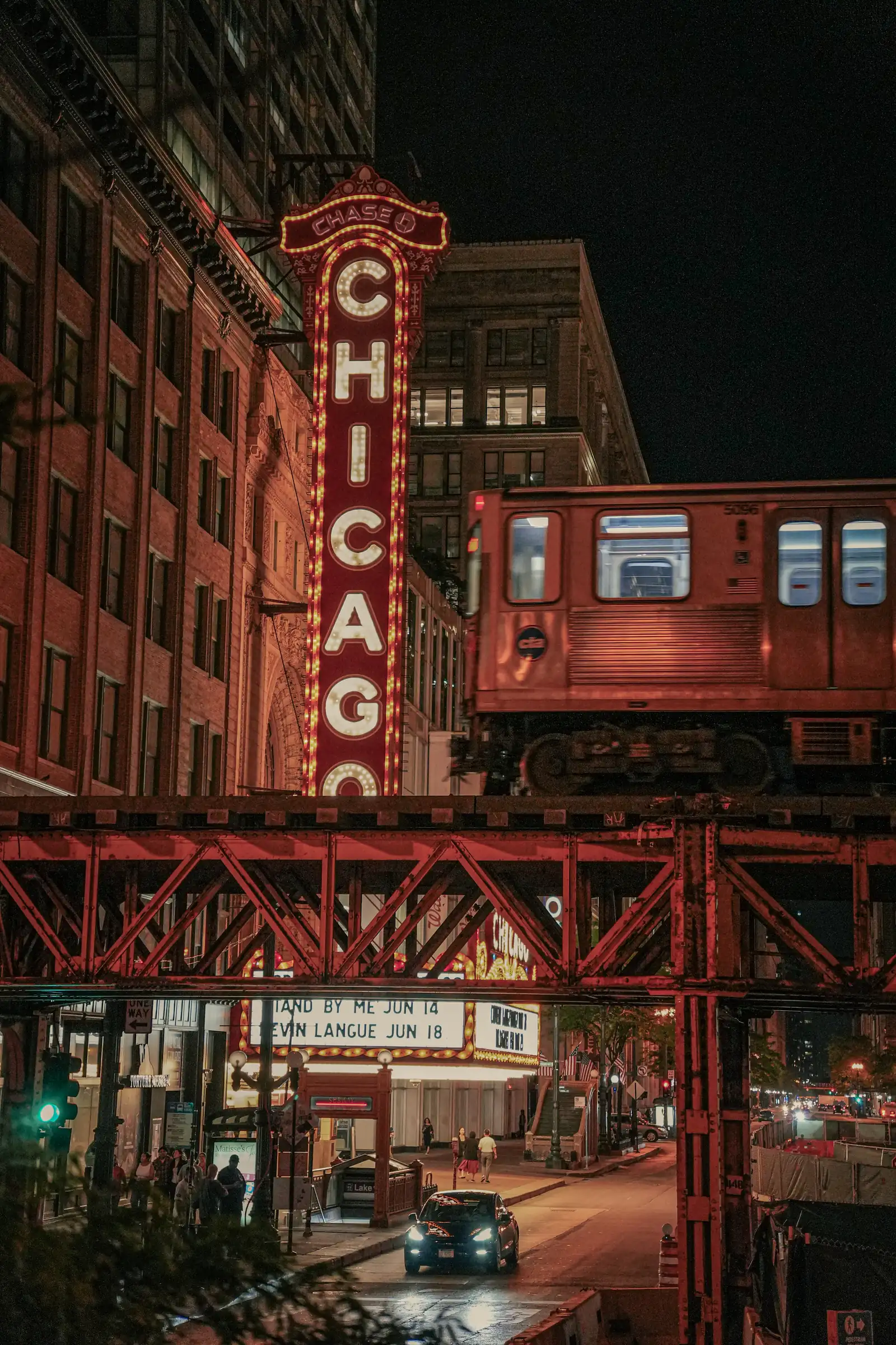 A coastal view of Chicago. artistique