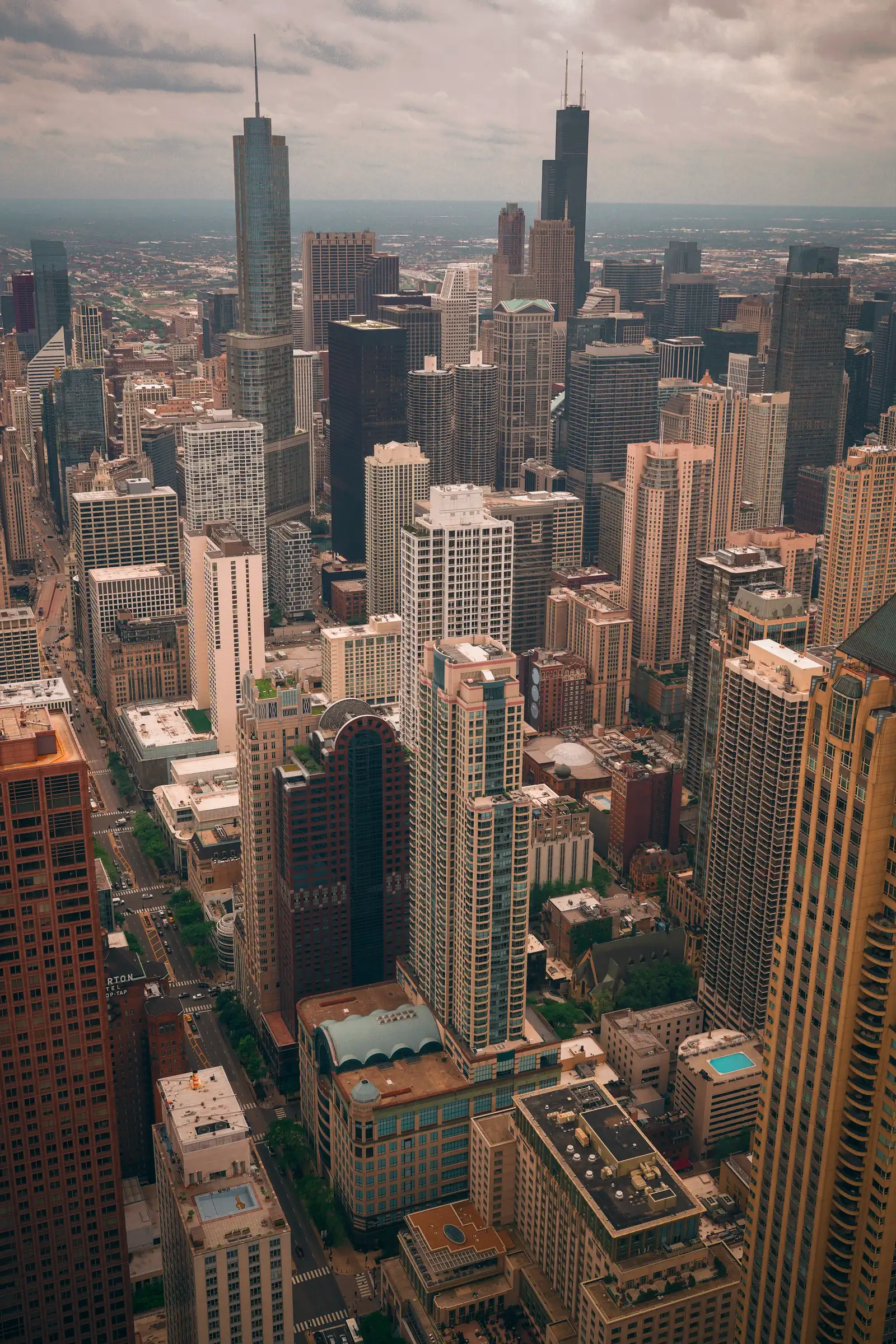 A maritime view of Chicago. artistique