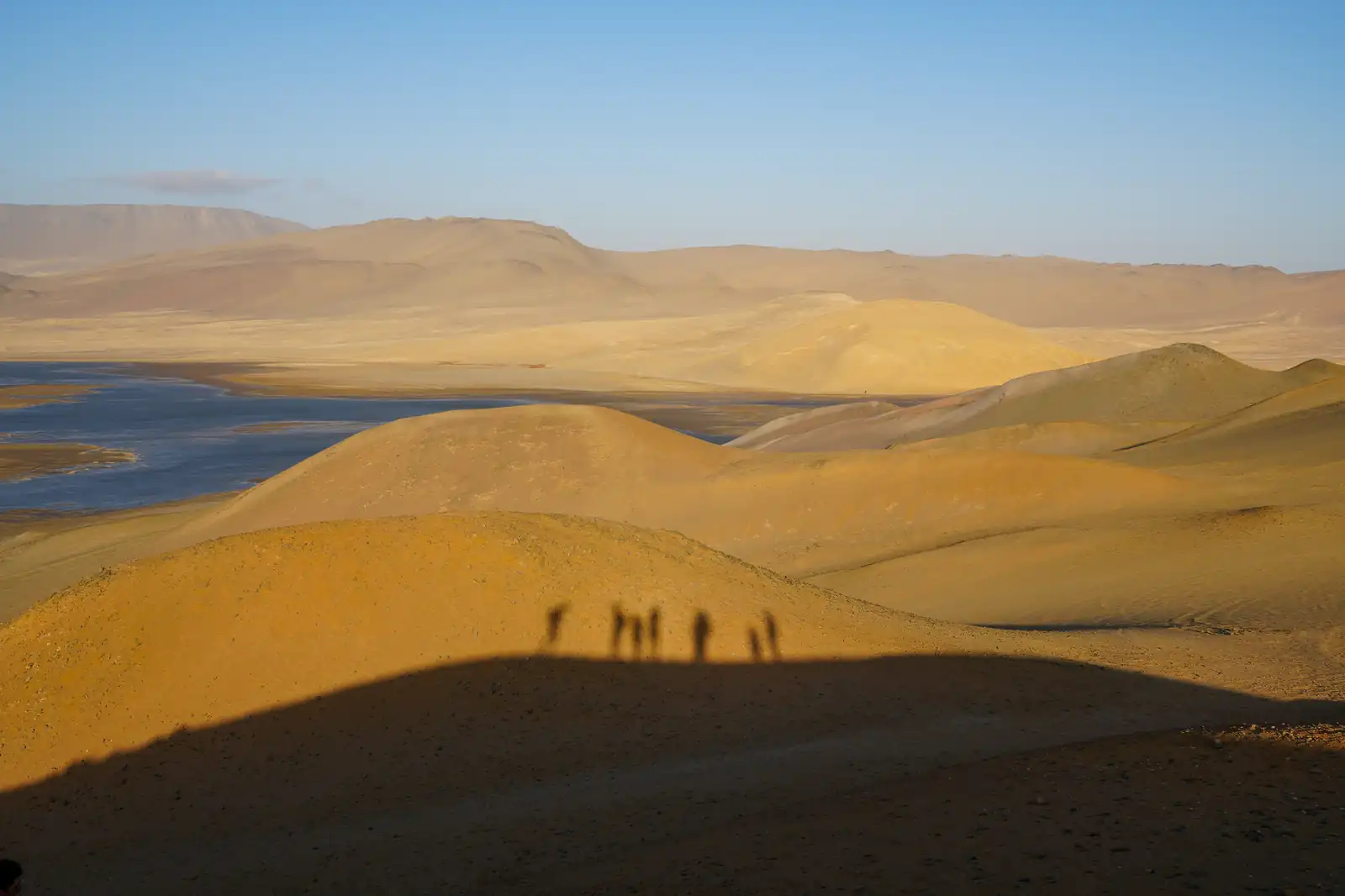 A with warm tones view of Peru. with warm tones