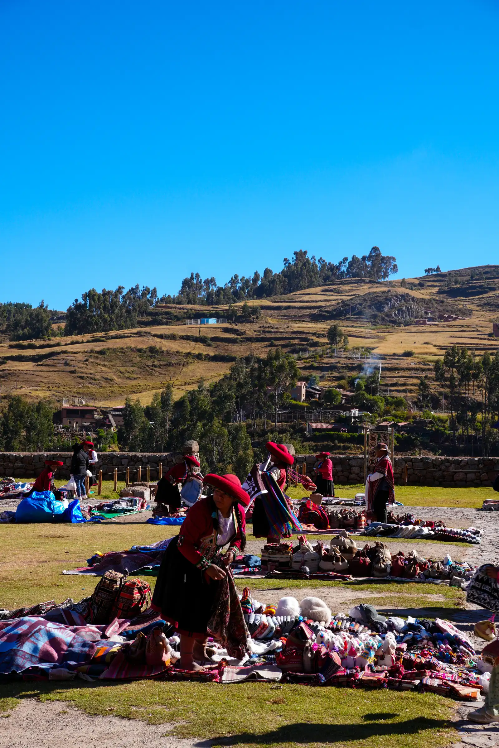The lush and vibrant atmosphere of Peru, a with cold reflections shot.